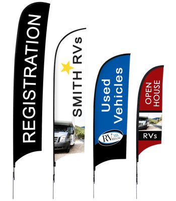 Razor Feather Flags from Banners.com